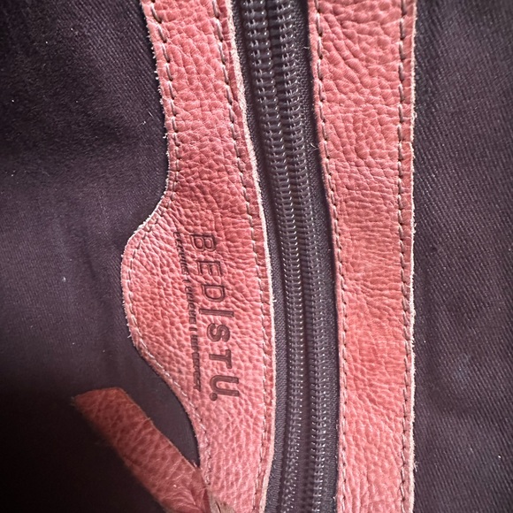 BedStu Salmon Leather Crossbody with Adjustable Strap - Picture 12 of 16